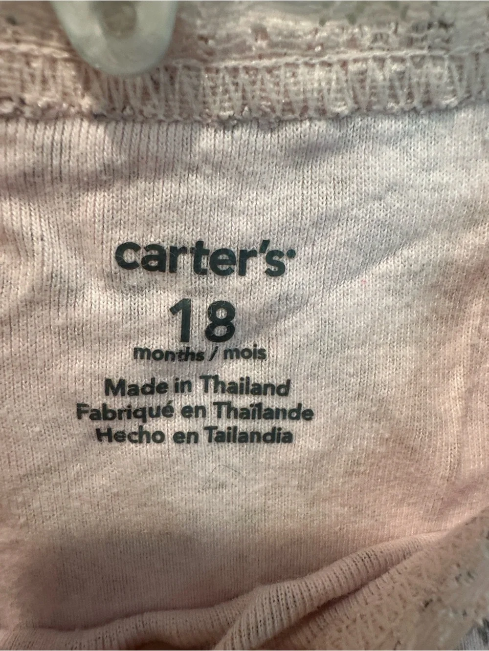 12-18 months Fleece Lined Jean and Long-Sleeve Pink Floral Top